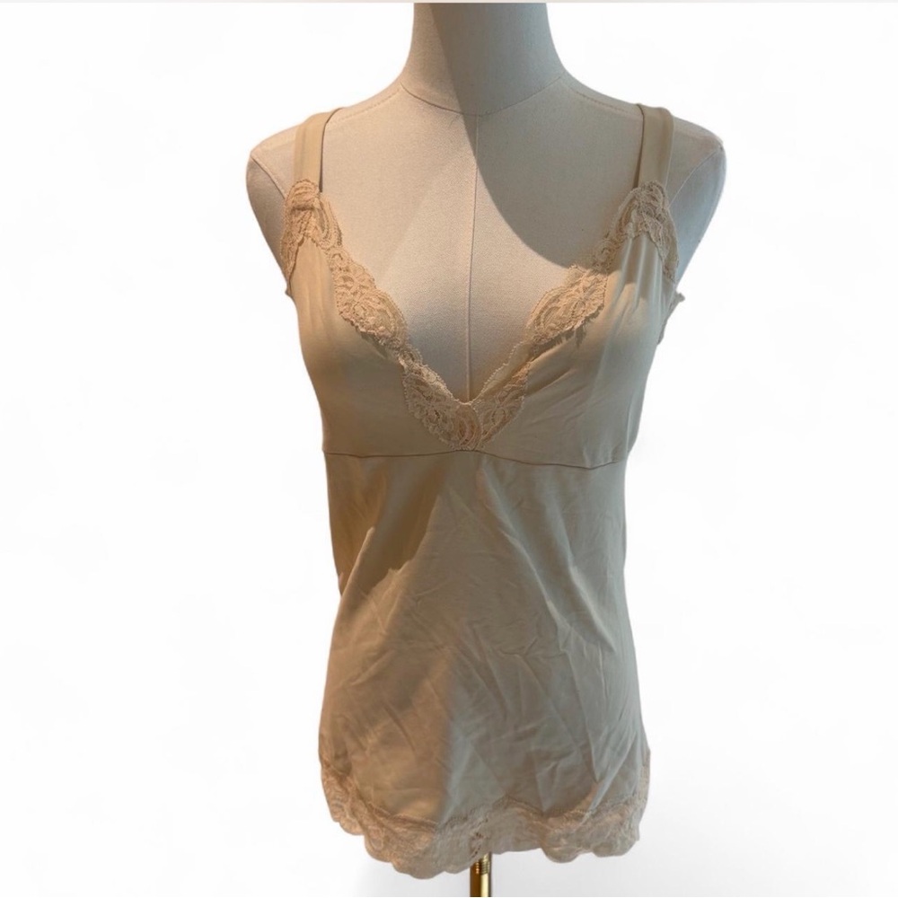 Only Hearts Cream Lace Trim Camisole